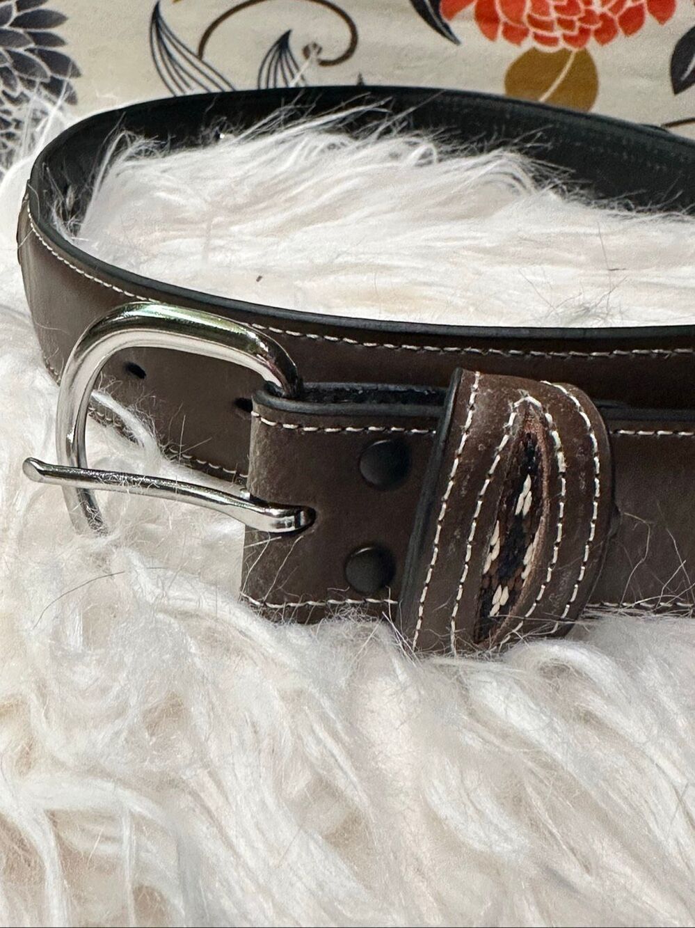NWOT Norrona Belt Co leather belt